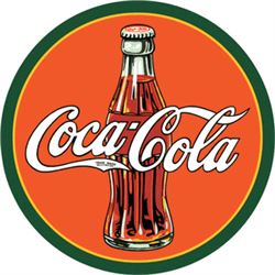 COCA COLA METAL SIGN