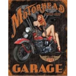 MOTORHEAD GARAGE METAL SIGN