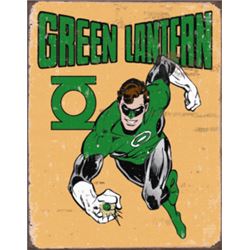 GREEN LANTER METAL SIGN