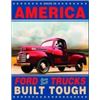 Image 1 : Ford Trucks Built Tough METAL SIGN