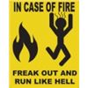 Image 1 : In Case of Fire METAL SIGN