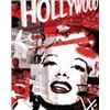 Image 1 : MARILYN RED METAL SIGN