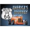 Image 1 : RT 66 ROADSTER METAL SIGN