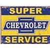 Image 1 : SUPER CHEVY METAL SIGN