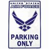 Image 1 : U.S. AIR FORCE PARKING METAL SIGN
