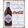 Image 1 : GENUINE COCA COLA METAL SIGN