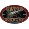 Image 1 : Gator Country METAL SIGN