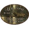 Image 1 : Woodland Retreat METAL SIGN