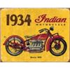 Image 1 : 1934 INDIAN METAL SIGN