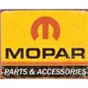 Image 1 : MOPAR LOGO '64-'71 METAL SIGN