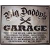 Image 1 : BIG DADDY GARAGE METAL SIGN