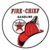 Image 1 : TEXACO FIRE CHIEF METAL SIGN