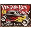 Image 1 : VINTAGE ROD SHOW METAL SIGN