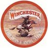 Image 1 : WINCHESTER ROUND METAL SIGN