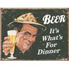 Image 1 : BEER METAL SIGN