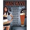 Image 1 : MAN CAVE METAL SIGN