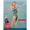 Image 1 : RED ROCK COLA METAL SIGN