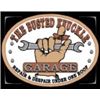 Image 1 : BUSTED KNUCKLE METAL SIGN