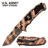 Image 1 : OFFICIALLY LICENSED U.S. ARMY SPRING ASSISTED KNIFE