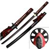 Image 1 : BLACK CARBON STEEL BLADE SAMURAI SWORD 40.5" OVERALL