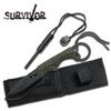 Image 1 : 7" SURVIVAL KNIFE COMES W/ FIRE STARTER