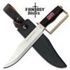 Image 1 : CONFEDERATE STYLE BOWIE KNIFE W/SHEATH