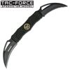 Image 1 : 4.5" CLOSED FOLDING KNIFE W/SNIPER MEDALLION ON HANDLE