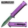Image 1 : Purple Joker Spring Assist 'Legal Automatic' Knife