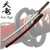 Image 1 : RED 40" HANDFORGED CARBON STEEL BLADE SAMURAI SWORD