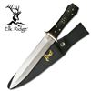 Image 1 : 13" ELK RIDGE OUTDOOR PAKKAWOOD HANDLE KNIFE