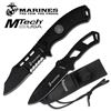 Image 1 : OFFICIALLY LICENSED USMC SET OF 2 FIXED BLADE KNIVES
