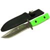 Image 1 : ZOMBI WAR STAINLESS STEEL HUNTING KNIFE W/STONE WASHED