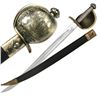 Image 1 : 30.5" MEDIEVAL STYLE SWORD W/METAL HANDLE GRAPHIC