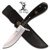 Image 1 : ELK RIDGE BLACK PAKKAWOOD HANDLE HUNTING KNIFE