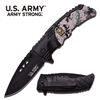 Image 1 : OFFICIALLY LICENSED U.S. ARMY SPRING ASSISTED KNIFE