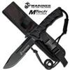 Image 1 : Licensed US Marines G10 Handle Tactical Knife Size: 11.