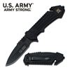Image 1 : OFFICIALLY LICENSED U.S. ARMY SPRING ASSISTED TACTICAL