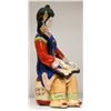 Image 2 : HOME DECOR CHINESE PORCELAIN WOMEN FIGURINE