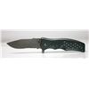 Image 2 : GRAY 440 STAINLESS STEEL FOLDING KNIFE W/SERRATED EDGE