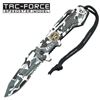 Image 1 : TAC-FORCE 4.5" CLOSED WINTER CAMO FOLDING POCKET KNIFE