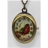Image 1 : RETRO VINTAGE STYLE POCKET WATCH "THE BIRD"