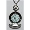 Image 2 : SILVER BLACK AND WHITE BIRD DESIGN NECKLACE WATCH