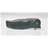 Image 1 : GRAY 440 STAINLESS STEEL FOLDING KNIFE W/SERRATED EDGE