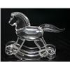 Genuine Swarovski Crystal 2.25" Rocking Horse W/Coa
