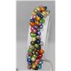 Image 2 : 170CTW MULTICOLOR 3-STRANDS PEARL BRACELET