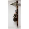 Image 2 : COLLECTIBLE NATIVE AMERICAN STYLE HATCHET W/SKULL CRUS