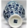Image 2 : Highly Decorated Chinese Blue & White Porcelain Vase