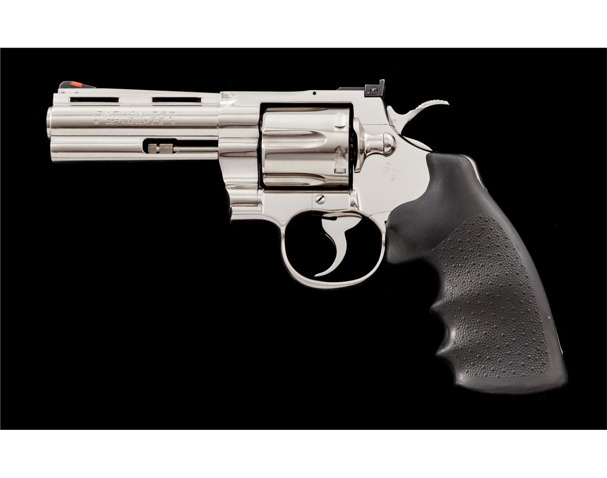 Python Revolver With Multiple View Colt Python Double Action Revolver