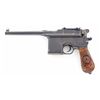Image 1 : Mauser C-96 Red 9 Mil. Contract Broomhandle Pistol