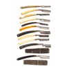 Image 2 : Lot of Eleven (11) 19th Century Straight Razors